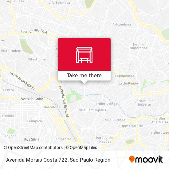 Avenida Morais Costa 722 map
