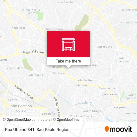 Rua Uhland 841 map