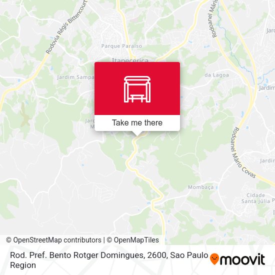 Rod. Pref. Bento Rotger Domingues, 2600 map