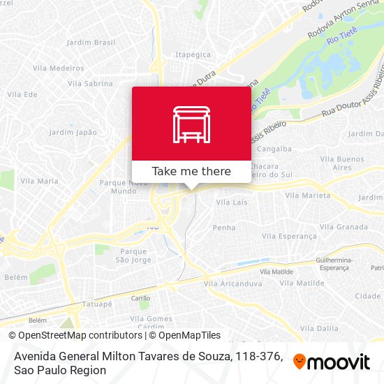 Avenida General Milton Tavares de Souza, 118-376 map
