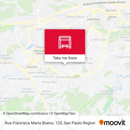 Rua Francisca Maria Bueno, 120 map