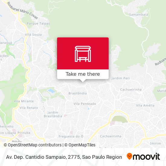 Av. Dep. Cantidio Sampaio, 2775 map