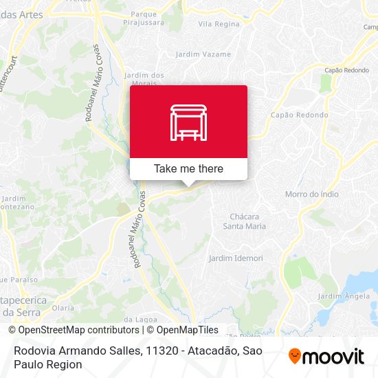 Rodovia Armando Salles, 11320 - Atacadão map