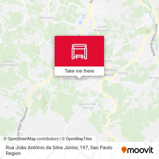 Rua João Antônio da Silva Júnior, 197 map