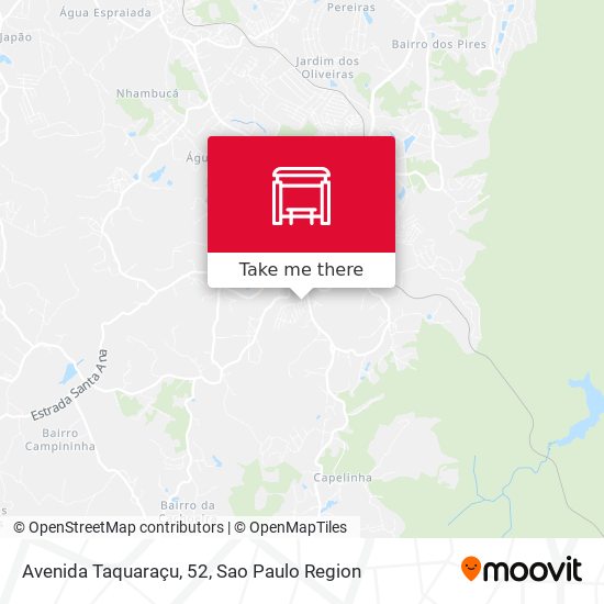 Avenida Taquaraçu, 52 map