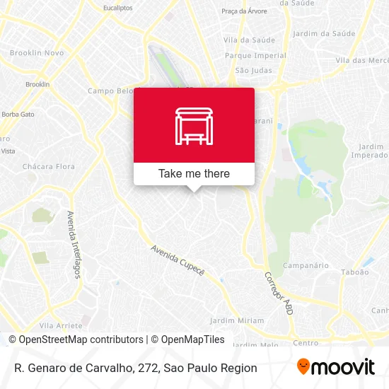 R. Genaro de Carvalho, 272 map