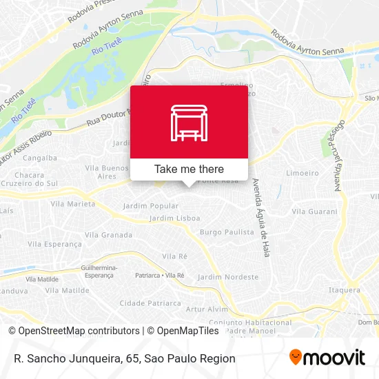 R. Sancho Junqueira, 65 map