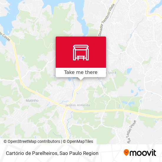 Cartório de Parelheiros map