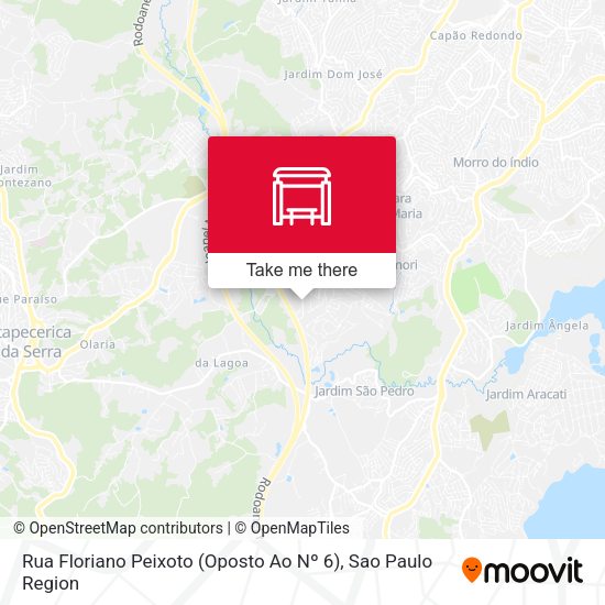 Rua Floriano Peixoto (Oposto Ao Nº 6) map