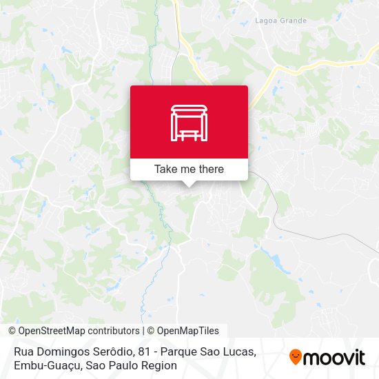 Rua Domingos Serôdio, 81 - Parque Sao Lucas, Embu-Guaçu map
