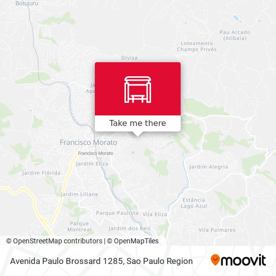 Avenida Paulo Brossard 1285 map