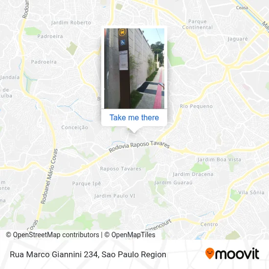 Rua Marco Giannini 234 map