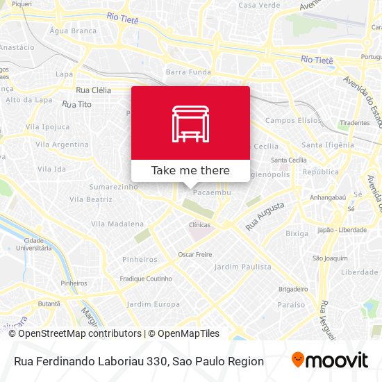 Rua Ferdinando Laboriau 330 map