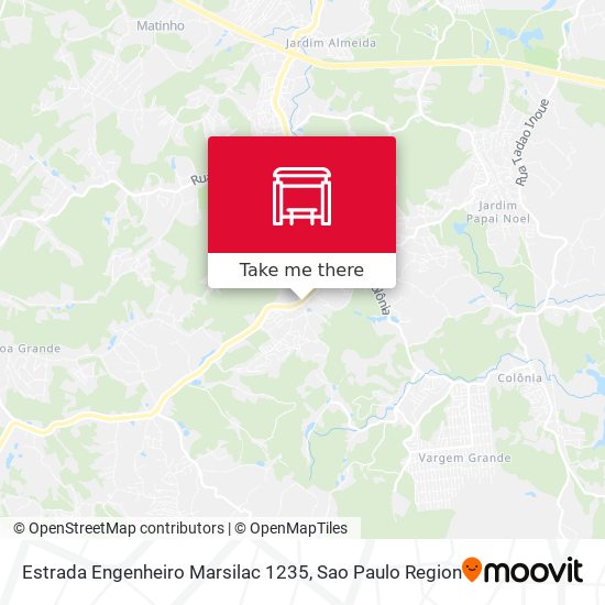 Estrada Engenheiro Marsilac 1235 map