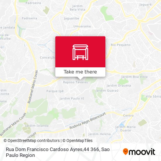 Rua Dom Francisco Cardoso Ayres,44 366 map