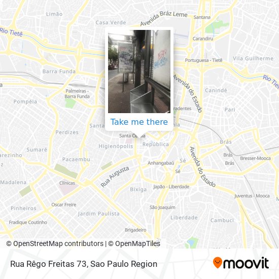 Rua Rêgo Freitas 73 map