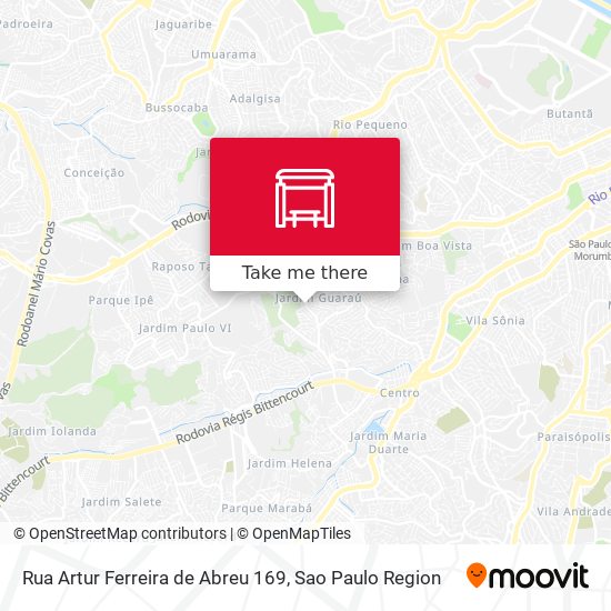 Rua Artur Ferreira de Abreu 169 map
