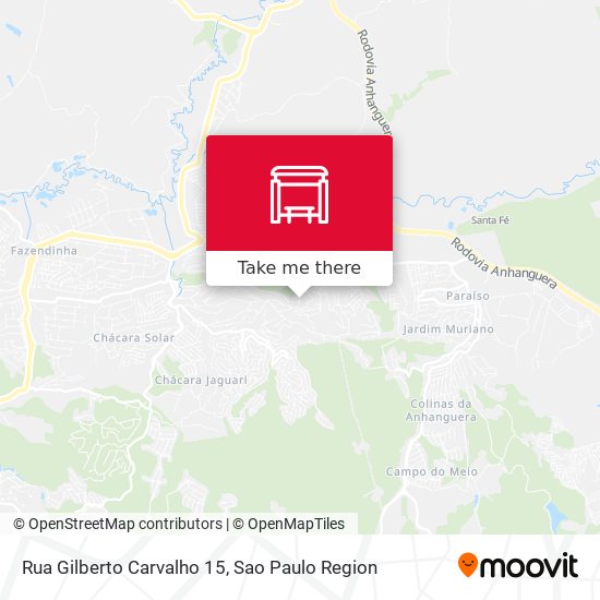 Rua Gilberto Carvalho 15 map