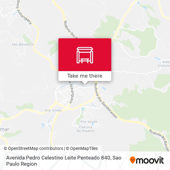 Avenida Pedro Celestino Leite Penteado 840 map
