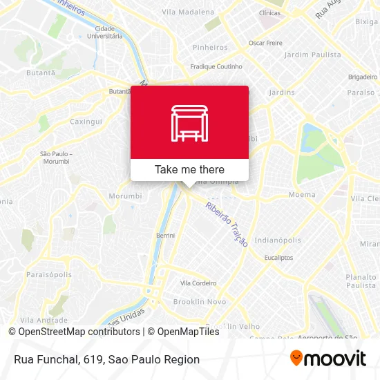 Rua Funchal, 619 map