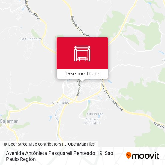 Avenida Antônieta Pasquareli Penteado 19 map