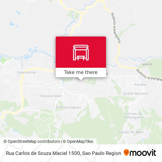 Rua Carlos de Souza Maciel 1500 map