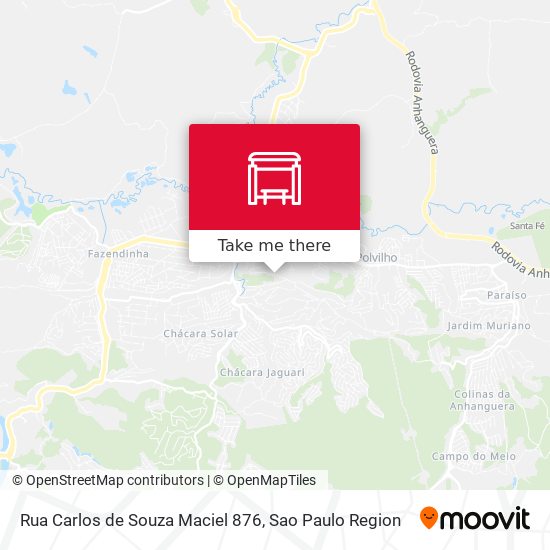 Rua Carlos de Souza Maciel 876 map
