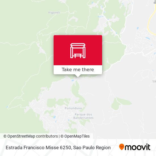 Estrada Francisco Misse 6250 map