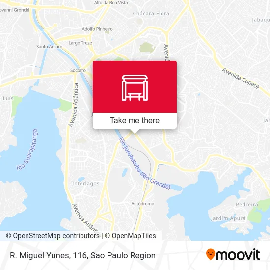 R. Miguel Yunes, 116 map