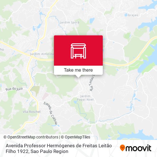 Avenida Professor Hermógenes de Freitas Leitão Filho 1922 map