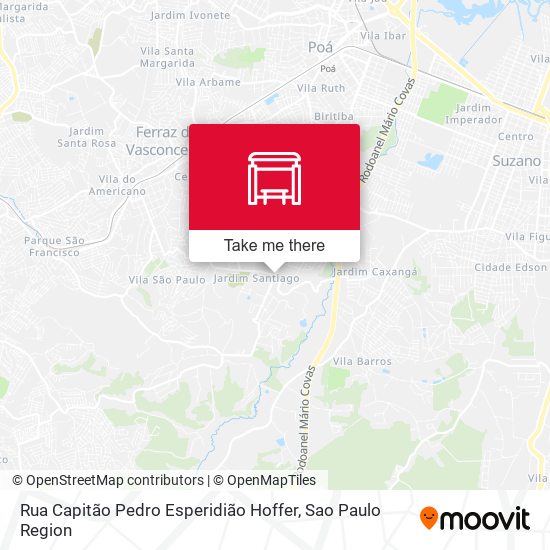 Rua Capitão Pedro Esperidião Hoffer map