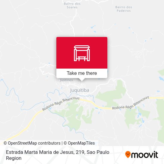 Estrada Marta Maria de Jesus, 219 map