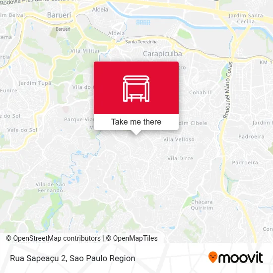 Rua Sapeaçu 2 map