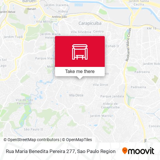 Rua Maria Benedita Pereira 277 map
