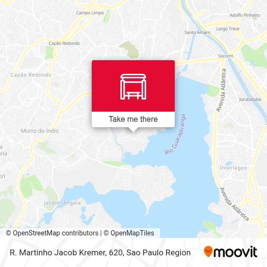 R. Martinho Jacob Kremer, 620 map