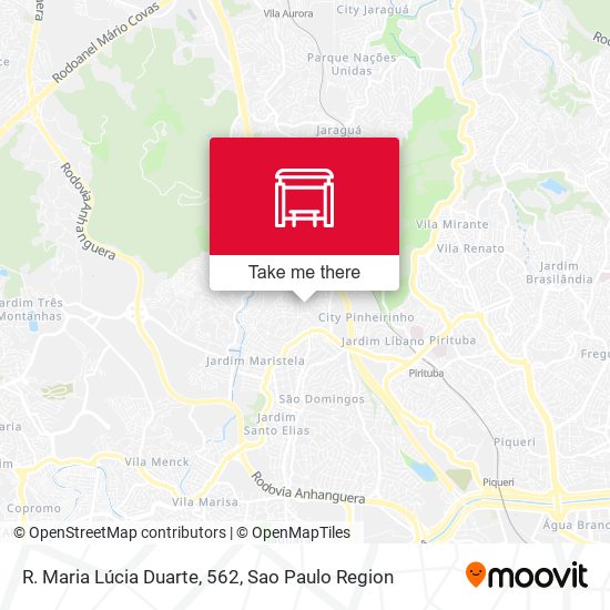R. Maria Lúcia Duarte, 562 map