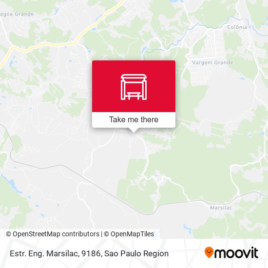 Estr. Eng. Marsilac, 9186 map