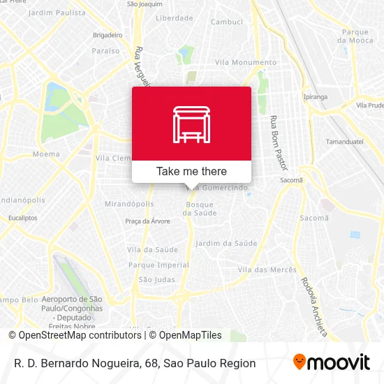 R. D. Bernardo Nogueira, 68 map