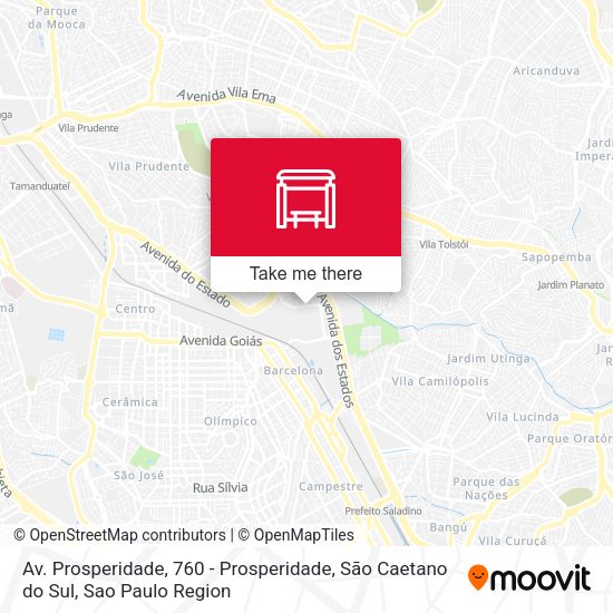 Av. Prosperidade, 760 - Prosperidade, São Caetano do Sul map