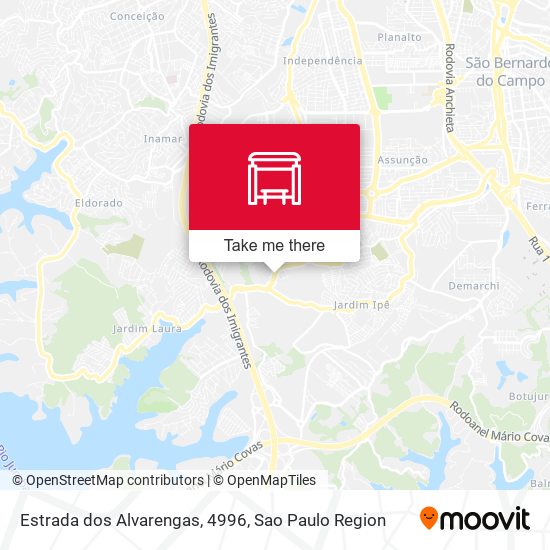 Estrada dos Alvarengas, 4996 map