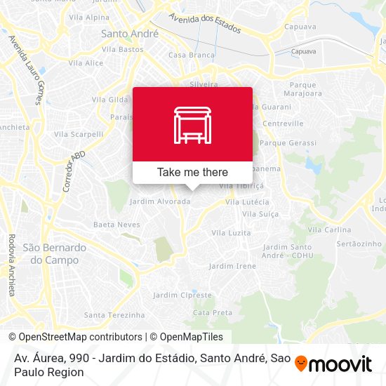 Av. Áurea, 990 - Jardim do Estádio, Santo André map