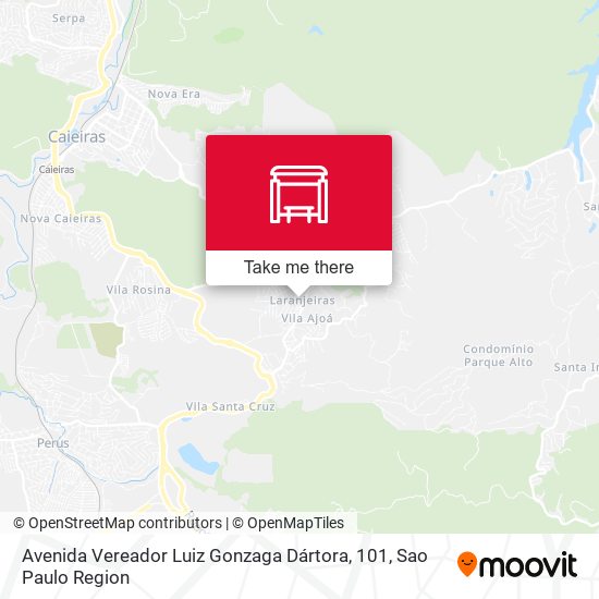 Avenida Vereador Luiz Gonzaga Dártora, 101 map