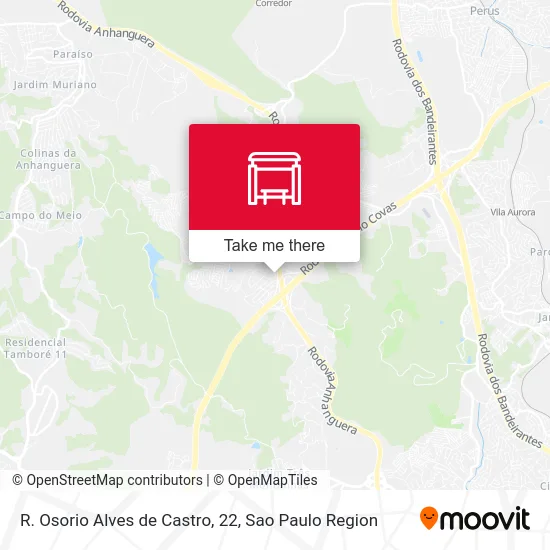 R. Osorio Alves de Castro, 22 map