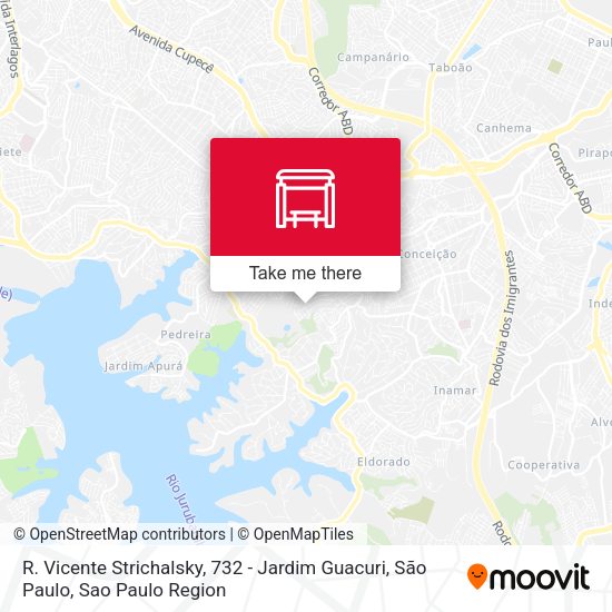 R. Vicente Strichalsky, 732 - Jardim Guacuri, São Paulo map