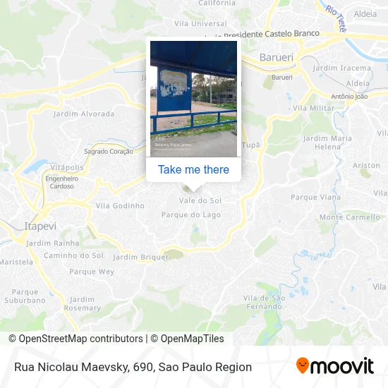 Rua Nicolau Maevsky, 690 map