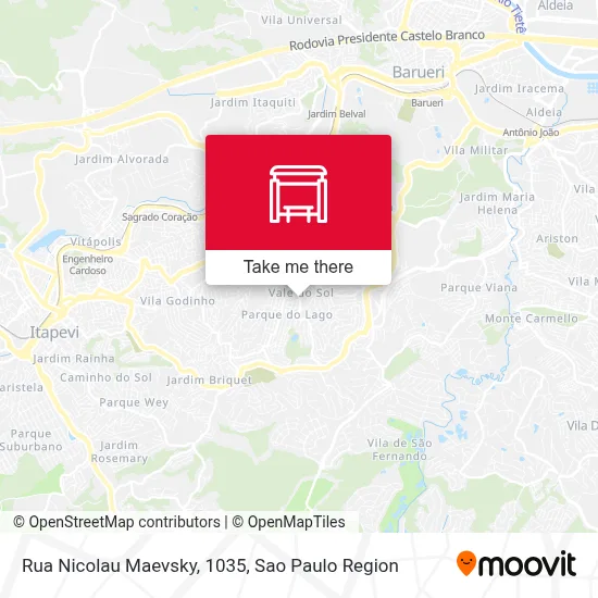 Rua Nicolau Maevsky, 1035 map