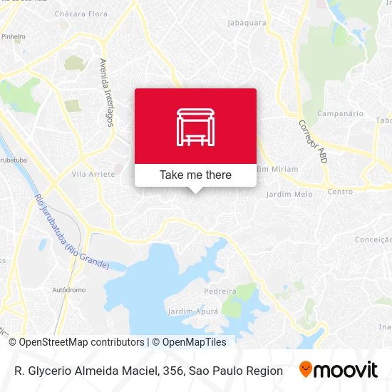 R. Glycerio Almeida Maciel, 356 map