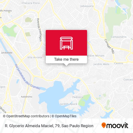 R. Glycerio Almeida Maciel, 79 map