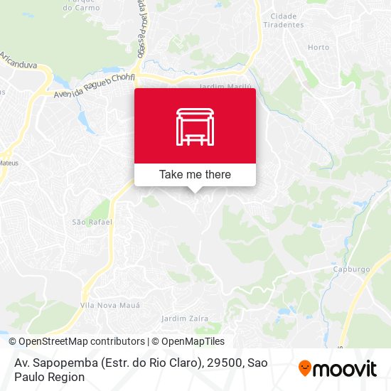 Av. Sapopemba (Estr. do Rio Claro), 29500 map