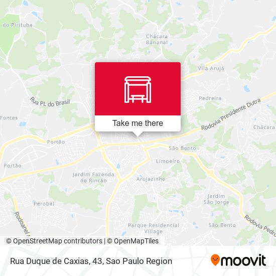 Rua Duque de Caxias, 43 map